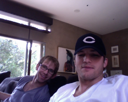 Ashton Kutcher & Twin Brother