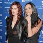 Sean Penn and Friends Cinema for Peace Event Benefiting J/P Haitian Relief Organization Demi and Rumer Support Haiti