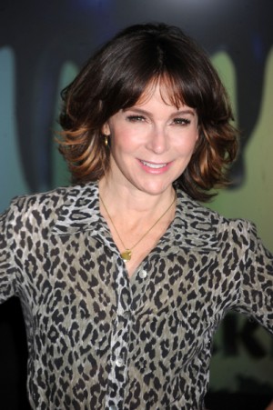Jennifer Grey at Disney's Epic Mickey Video Game Wii Launch at NYC Disney store