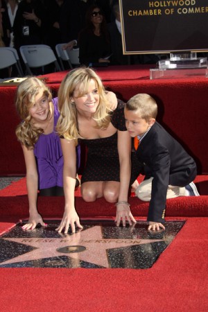 Reese Witherspoon Honored with a star on the Hollywood Walk of Fame
