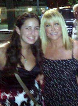 Suzanne Somers and Olivia Goedde