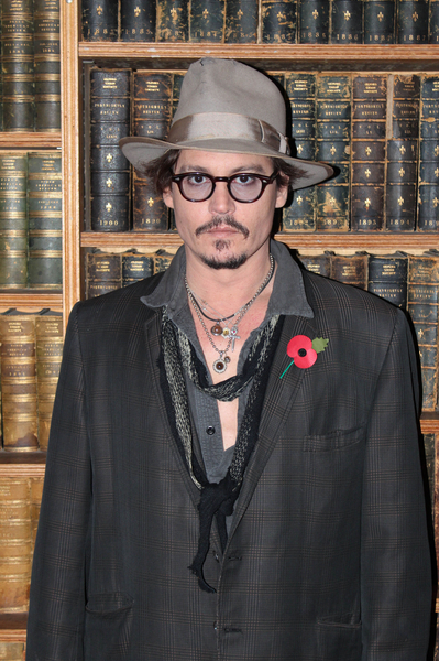 Johnny Depp Goes Back to School